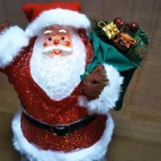 ◆ サンタクロース（ライト & オルゴール付）◆の画像