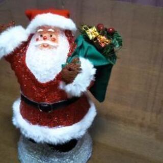 ◆ サンタクロース（ライト & オルゴール付）◆の画像