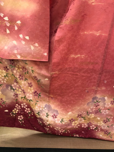 値下げしました。振袖　S  着物のみ