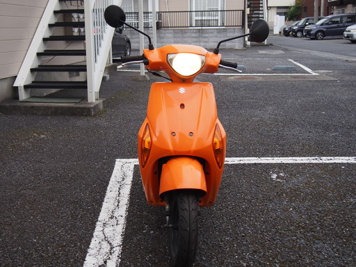 スズキ　レッツ５　実働ですがレストアベース、部品取りで。