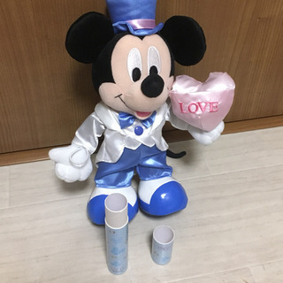 新品♡タキシード ミッキー 電報 ぬいぐるみの画像