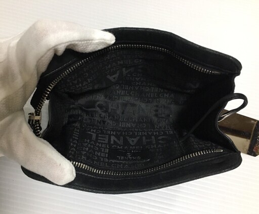 CHANEL（シャネル）★ウエストポーチ★ココマーク★アイコン★ブラック★【中古】