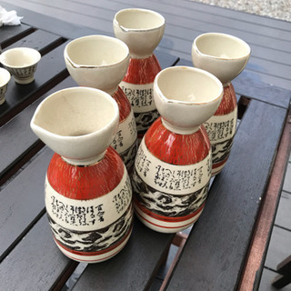 九谷焼酒器まとめ売りの画像