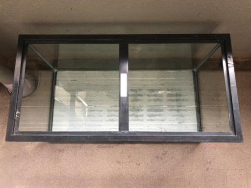 NISSO ニッソー 90cm × 45cm ×45cm 大型 水槽 中古品 used 約900mm×450mm×450mm