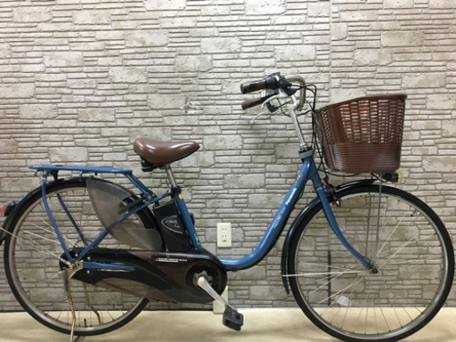 東京23区配達無料  新基準  Panasonic パナソニック  ビビFX SD  7Ah リチウム  電動自転車 中古 ☆26☆