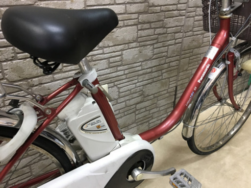 東京23区配達無料  新基準  Panasonic パナソニック  ビビSS  5Ah リチウム  電動自転車 中古 ■24インチ 