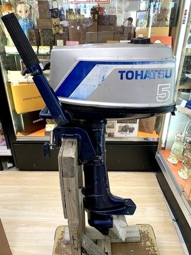 中古 トーハツ船外機 5馬力 整備・インパラ交換済み