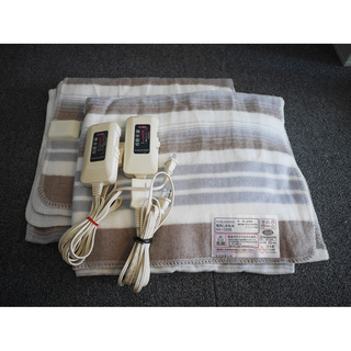 電気敷毛布 80cm x 140cm (2セット)