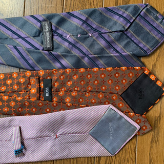 値下げ　ゼニア、ジバンシイ、ボスのビジネスネクタイの画像