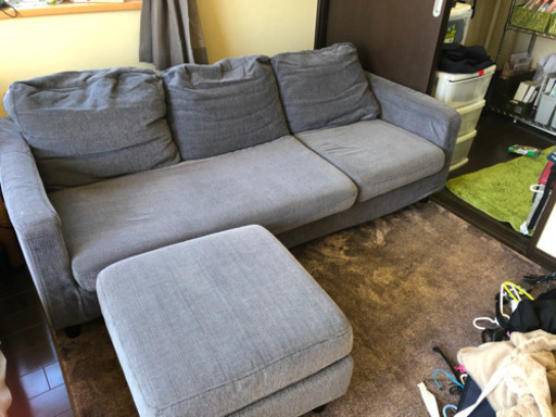 ☆★美品★☆ソファー&オットマン付き