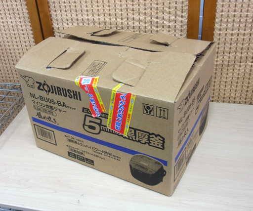 南12条店 開封未使用品 象印 3合炊 炊飯ジャー 炊飯器 NL-BU05-BA
