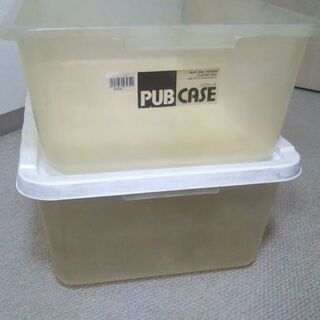 0円無料　衣装ケース２個　差し上げます！の画像