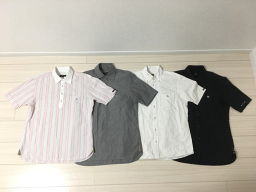 BURBERRY BLACK LABEL 全16枚セット トップス（シャツ・ポロシャツ・Tシャツ等）2/Mサイズ相当 メンズ バーバリー ブラックレーベル