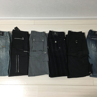 BURBERRY BLACK LABEL 全6点セット ボトムス パンツ 76/Mサイズ相当 メンズ バーバリー ブラックレーベル