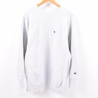 80s トリコタグ 目玉刺繍リバースウィーブ  メンズ XXL