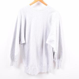 80s トリコタグ 目玉刺繍リバースウィーブ  メンズ XXLの画像
