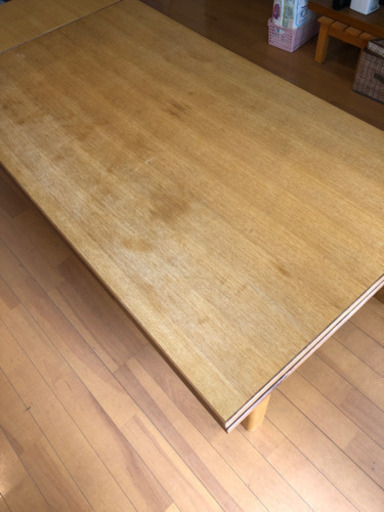 伸ばせるテーブル