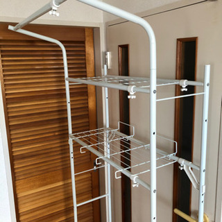 【急募 10/15まで】ランドリーラック　分解可の画像