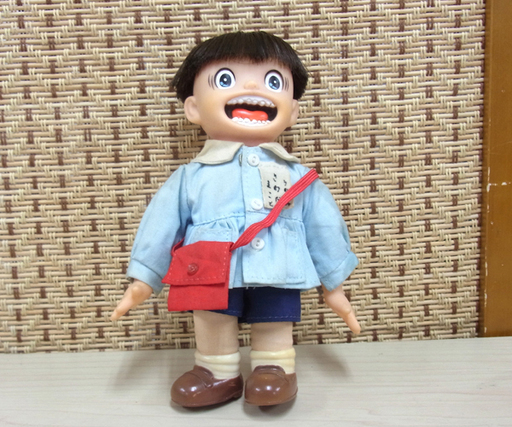 南12条店 当時物 昭和 レトロ ポピー社 まことちゃん 約19cm 人形 楳図かずお 昭和 ギャグ マンガ