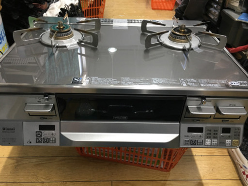 美品 2018年製 Rinnai リンナイ LPガスコンロ ガラストップ ハイスペック