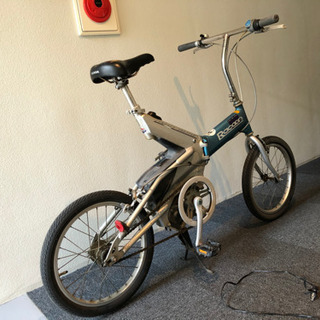 電動アシスト自転車　折り畳み　ホンダ　ラクーンコンポ 売りますの画像