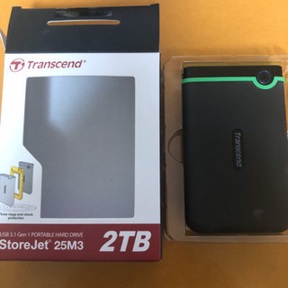 外付けHDD 2TB　バスパワー