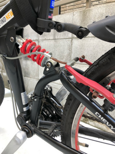 CHEVROLET 自転車 ほぼ未使用品 26インチ 折りたたみ CHEVROLET 自転車 ほぼ未使用品 26インチ 折りたたみ