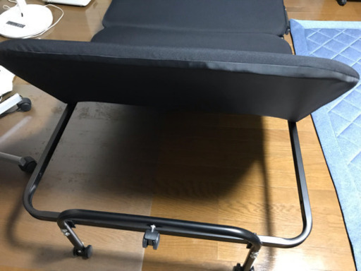 リクライニング折りたたみベッド(美品)