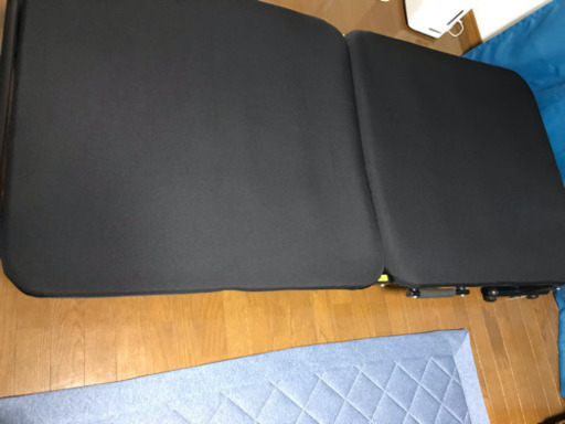 リクライニング折りたたみベッド(美品)