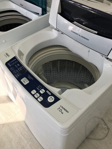 AQUA7.0K洗濯機2013年製分解クリーニング済み！！