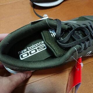 new balance スニーカー オリーブ 26.0の画像