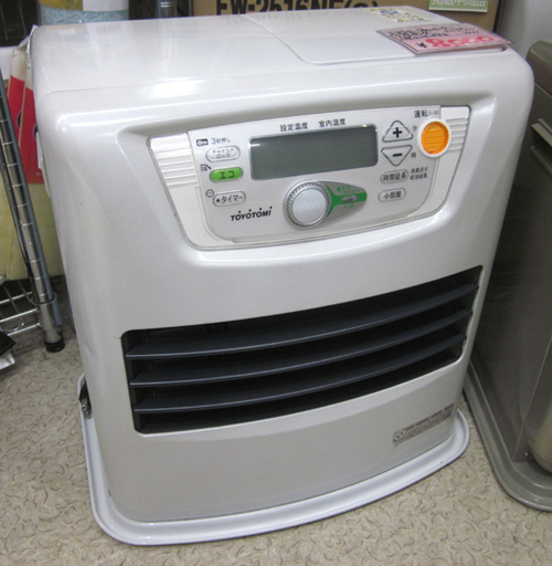 札幌 10～13畳 トヨトミ ファンヒーター 人感センサー LC-SL36B 7Lタンク 2011年製 灯油 ストーブ 暖房機器