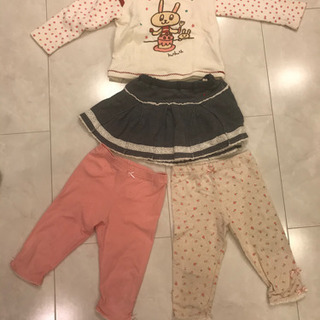 Hushush製上下セット&おまけ（100㎝）