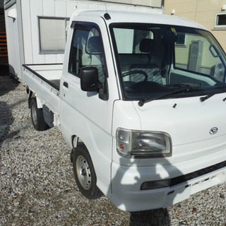 ダイハツハイゼットトラックスペシャル4WD車検R2年3月タイベル交換済みエアコンパワステ3方開バッテリー新品の画像