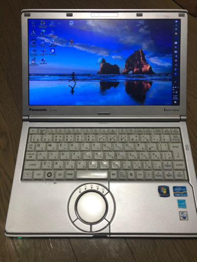 【爆速】Panasonic let’s note ノートパソコン　CORE i5 SSD 180gb 8gメモリ　オフィス付き