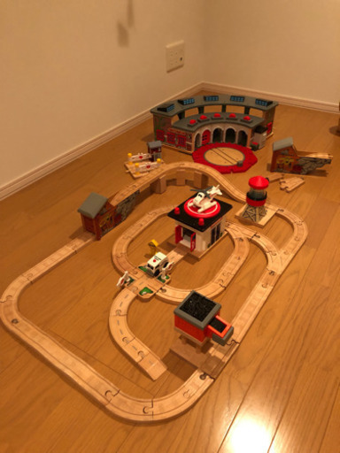 トーマス 木製レール DX操車場 ラーニングカーブ