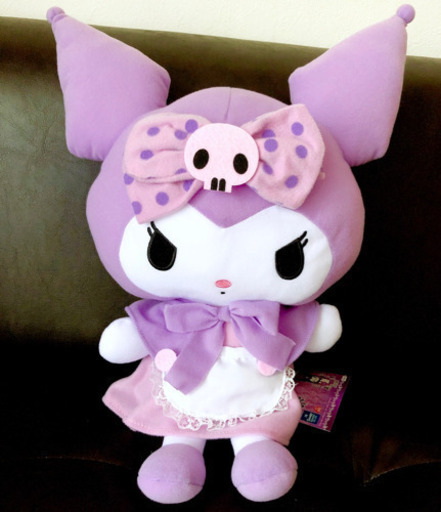 【新品】クロミ ガーリースイートパープル BIGぬいぐるみ