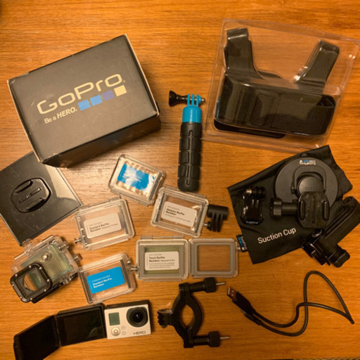 gopro hero3 ＋アクセサリー類たくさん付き