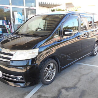 中古車 H18年式 ニッサン 日産 セレナ ライダー ブラック ...