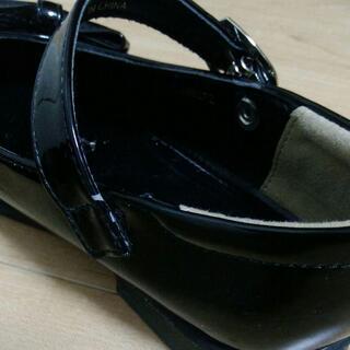 フォーマルシューズ 女の子 19.5〜20センチ★黒の画像