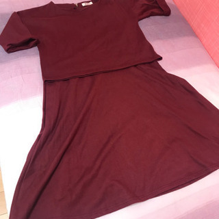 授乳ワンピースの画像