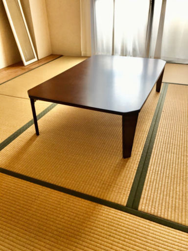 折り畳み可能ローテーブル\u0026座布団セット
