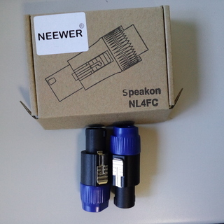 Neewer  スピコンケーブルヘッド　NL4FC互換