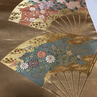 美品正絹六通袋帯