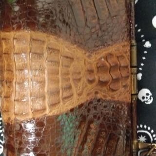 貴重「ワニ革バック」