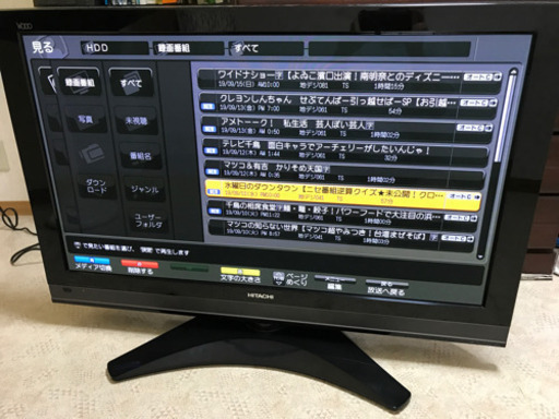 日立 wooo テレビ P42-XP05(HDD内蔵)