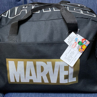 新品‼️MARVEL ドデカ！ボストンバッグ ゴールド