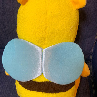 新品‼️くまのプーさん 赤いほっぺ ギガジャンボみつばちスタイルぬいぐるみの画像