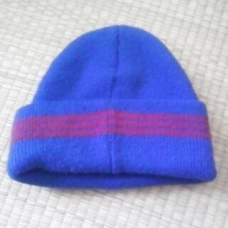 adidas 冬用子供帽子の画像