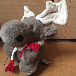 ぬいぐるみ●ドナルドダック&カナダのトナカイ